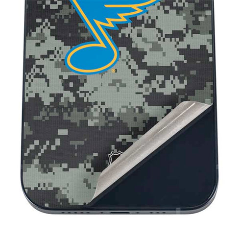 NHL St. Louis Blues Camo iPhone 17 Pro Skin